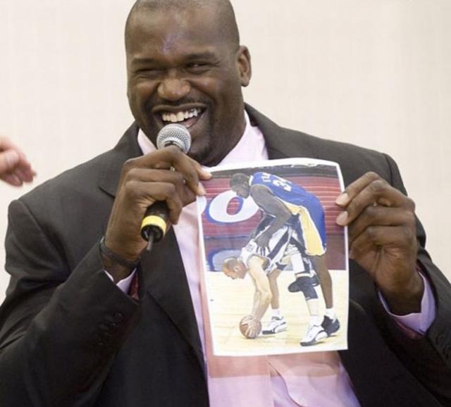 24 Pictures Of Shaq Making Things Look Tiny.